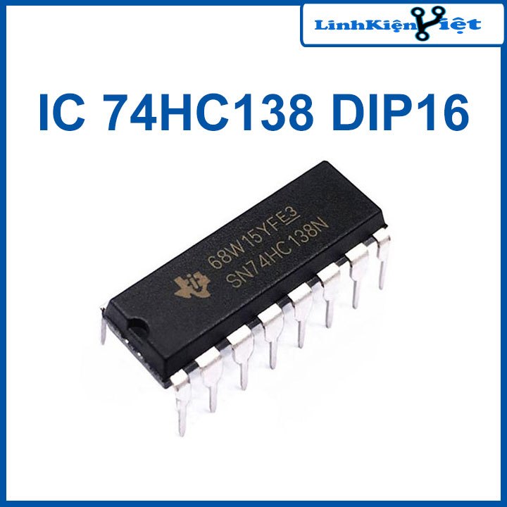74HC138 3 To 8 Decoder/Demultiplexer DIP16