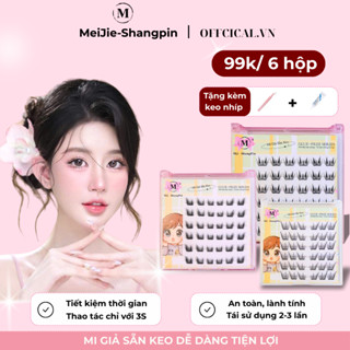 [FreeShip] Lông mi giả sẵn keo cao cấp có tái sử dụng nhiều lần, chuẩn form tự nhiên