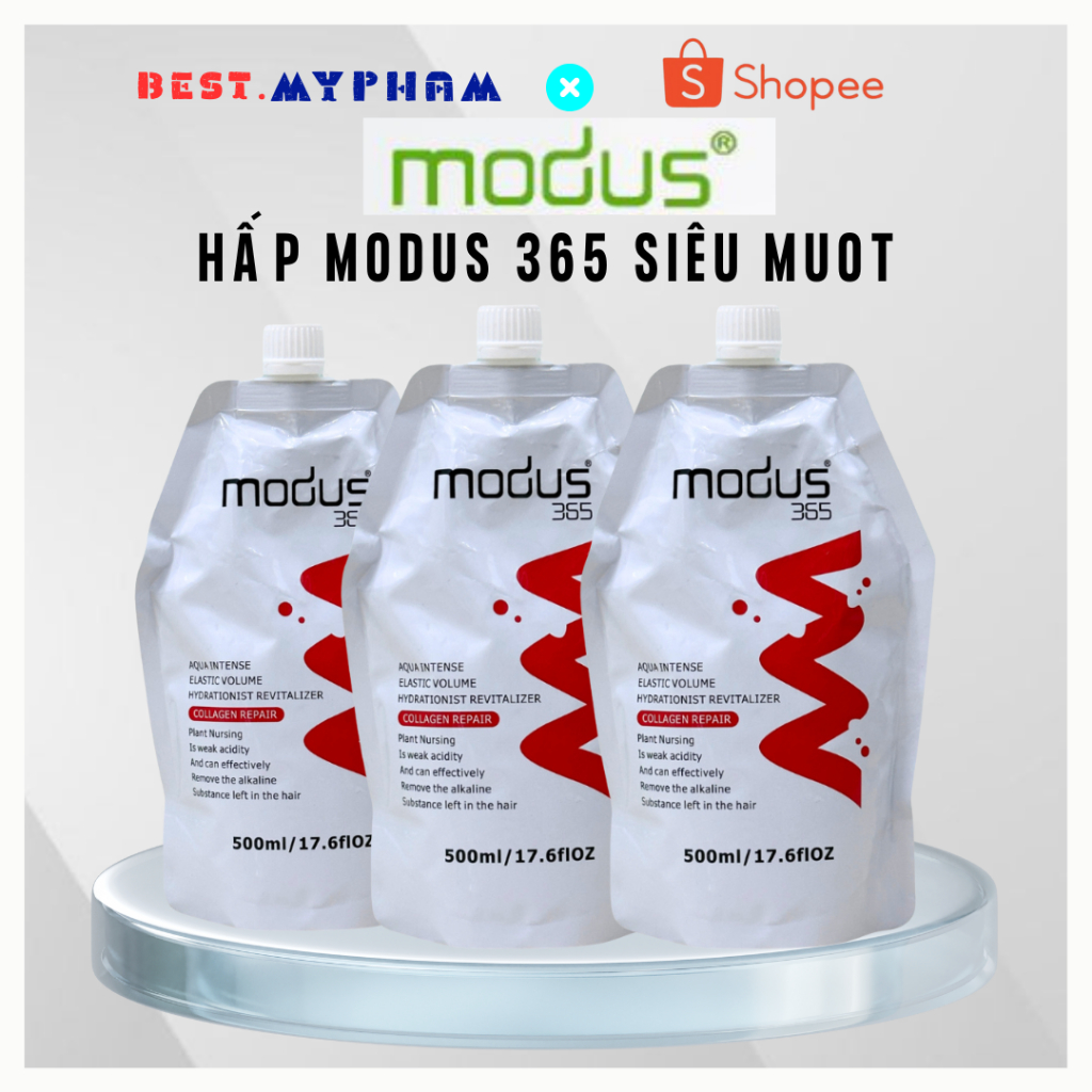 Hấp Phục Hồi Modus Collagen 500ML Siêu Mềm Mượt Tóc Chắc Khoẻ  Bestmypham