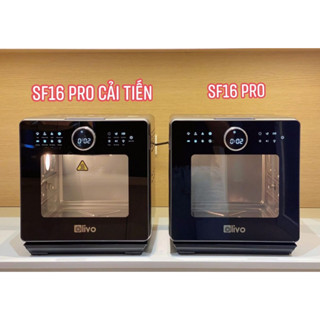 Mẫu 2025] Nồi chiên không dầu - hấp hơi nước Olivo SF16 PRO "MAX" - 16 lít - 70 menu chính hãng mới nhất