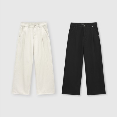 Quần Jean nam ROWAY Denim cotton | Jean Form Wide Leg