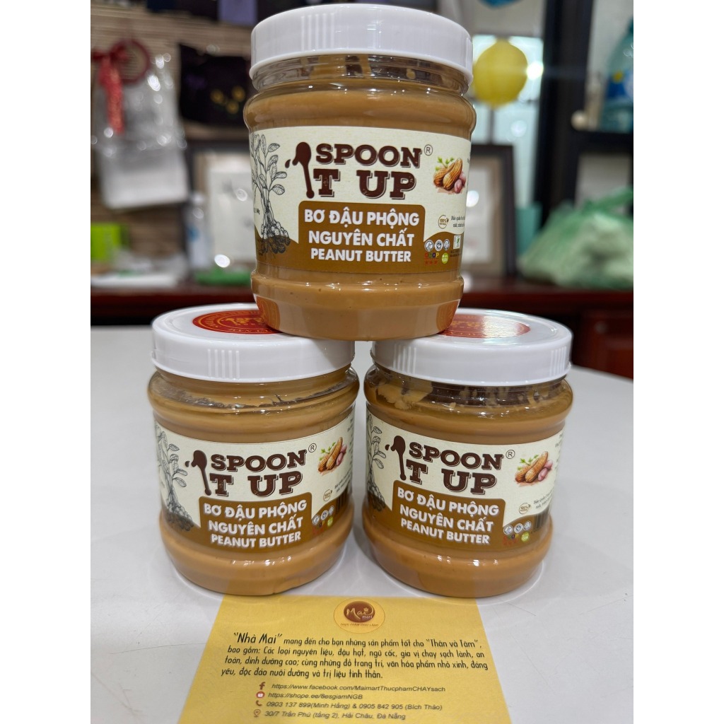 BƠ ĐẬU PHỘNG NHÀ SPOON IT UP
