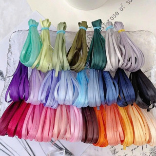 Ruy băng lụa satin HÀNG CAO CẤP Dây ruy băng loại đẹp 3mm dùng trang trí hộp quà, phụ kiện siêu xinh cuộn 10m
