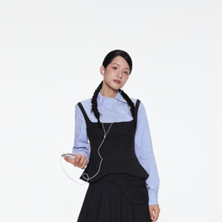  Kuchimachic - Overlay shirt | Áo sơ mi kiểu mix match sẵn layer Mã sản phẩm KUSM250802 