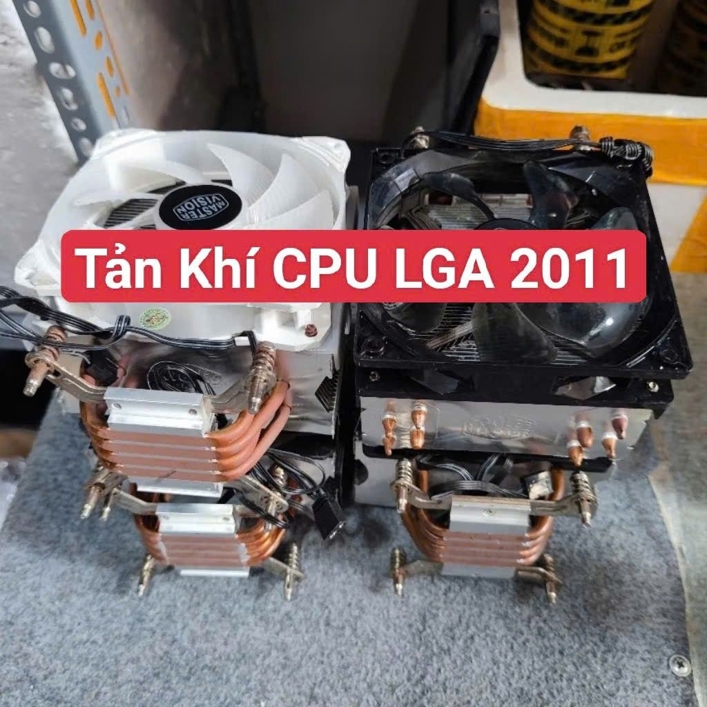 Tản Khí, Tản Nhiệt CPU Socket LGA 2011. Chuyên Lắp Main X79, X99, X299