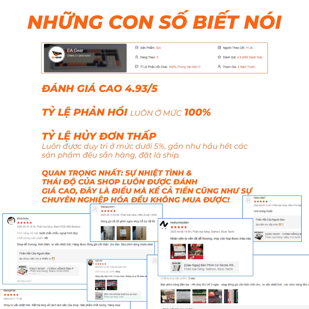 [Hàng Sẵn] Kit Bàn Phím Cơ Weikav Nut65 Nhôm CNC Bản Nâng Cấp Hoàn Hảo Của Lucky65 - EA Gear | BigBuy360 - bigbuy360.vn