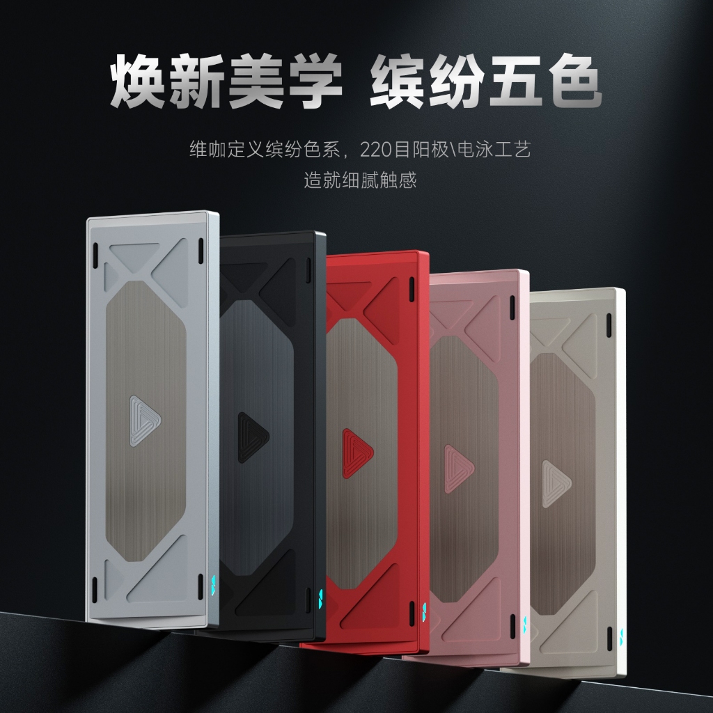 [Mô tả sản phẩm]Bàn phím cơ Nhôm nguyên khối CNC Weika Max102 3 chế độ kết nối-keymap via-led rgb-Catch ball | BigBuy360 - bigbuy360.vn
