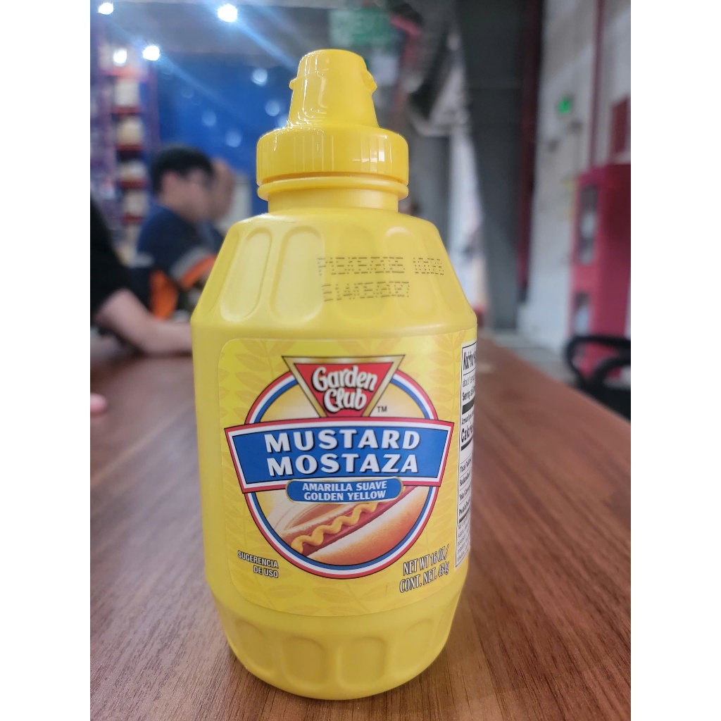 (Mẫu mới date mới) Mù tạt vàng Crystal 454gram