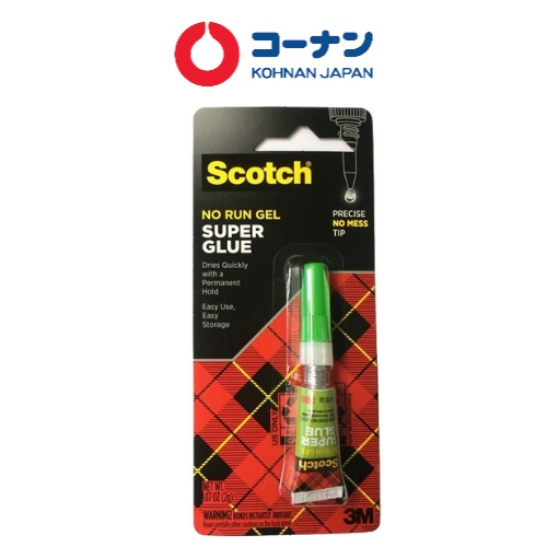 Keo Siêu Dính SCOTCH 3M đa năng, dán gỗ, kim loại, nhựa, da, sành sứ AD113 2g