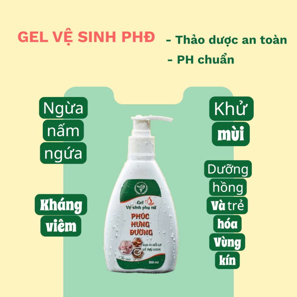 Dung dịch vệ sinh phụ nữ Phúc Hưng Đường