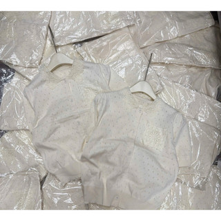 Áo Len Mỏng Mix Cổ Ren KAB [Sẵn Ship]