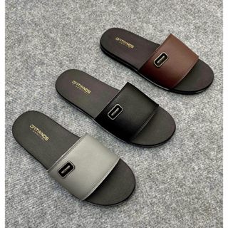  Dép Nam Quai Ngang Cao Cấp DATINNOS Đế 2 Lớp,Quai Da Microfiber Ko Thấm Nước,Khâu Quai Toàn Bộ DTH02 