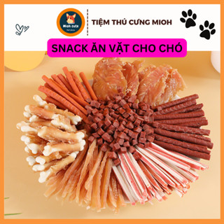  Snack thưởng cho chó Taotaopet Đủ vị cung cáp dinh dưỡng cho chó 100g 