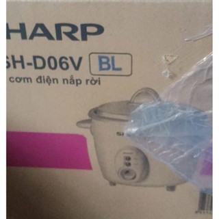 Nồi cơm điện Sharp 0.6 lít KSH-D06V Thái Lan( màu ngẫu nhiên)