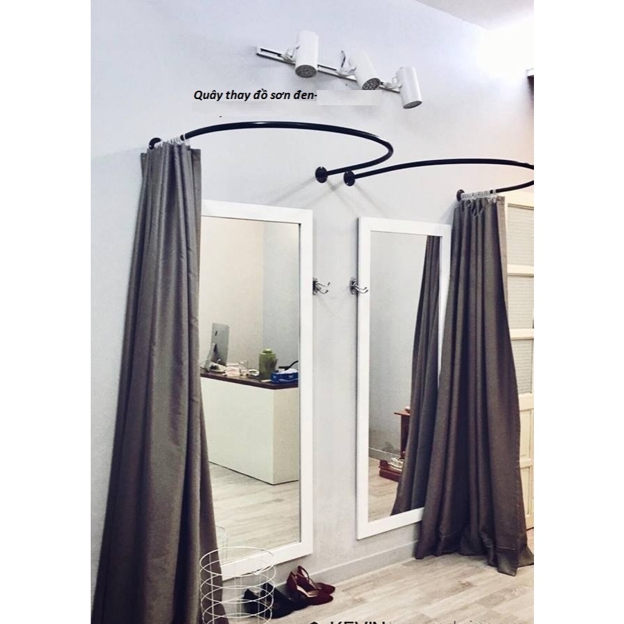 Khung Thay Đồ, Rèm Vải Cho Shop Thời Trang