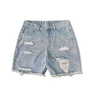 Quần Short Jean NaM Lửng Trên Gối Cotton Quần Lửng Jean Dành Cho Nam apmen QS6J238 mẫu mới