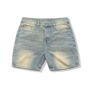 Quần Short Jean Nam Lửng Trên Gối Cotton Quần Lửng Jean Dành Cho Nam apmen QS6J240 mẫu mới
