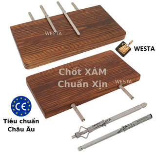  Chốt âm kệ treo tường Chốt âm gắn kệ gỗ Chốt nở đóng tường treo kệ Pat âm đỡ kệ WESTA 