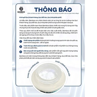 🔹️Combo sỉ🔹️3 hộp Kem face lụa bamboo