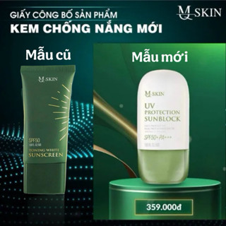Kem Chống Nắng MQ Skin SPF 50ml ( có 2 mẫu )