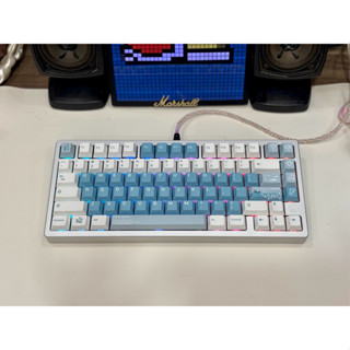 Bàn phím cơ RAINY75 Kết Nối 3 Mode, Full Nhôm, Led RGB,  BẢO HÀNH 12 THÁNG đã mod tại tungcustom