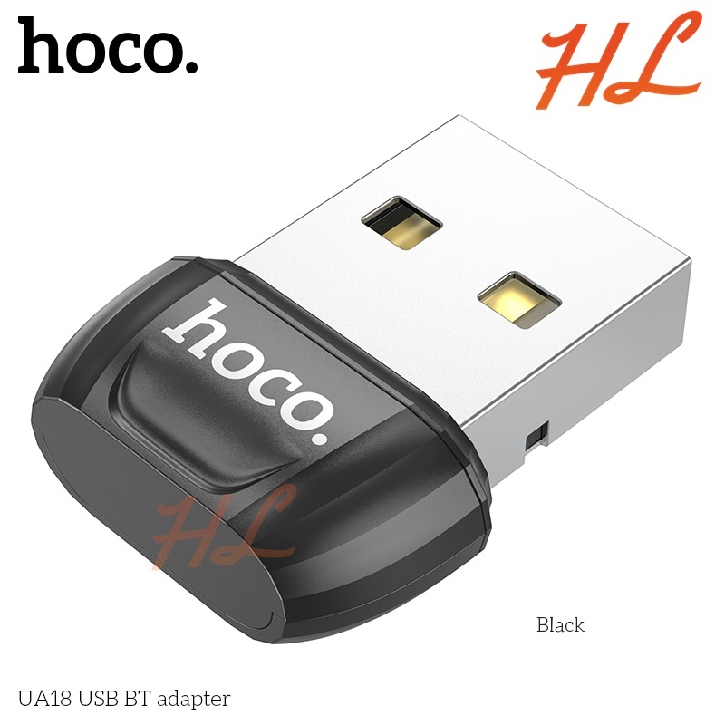 Adapter Chuyển Đổi USB Mini Hoco UA18 - Kết Nối Bluetooth 5.0, Tốc Độ 3Mbps - HUNGLONGPC
