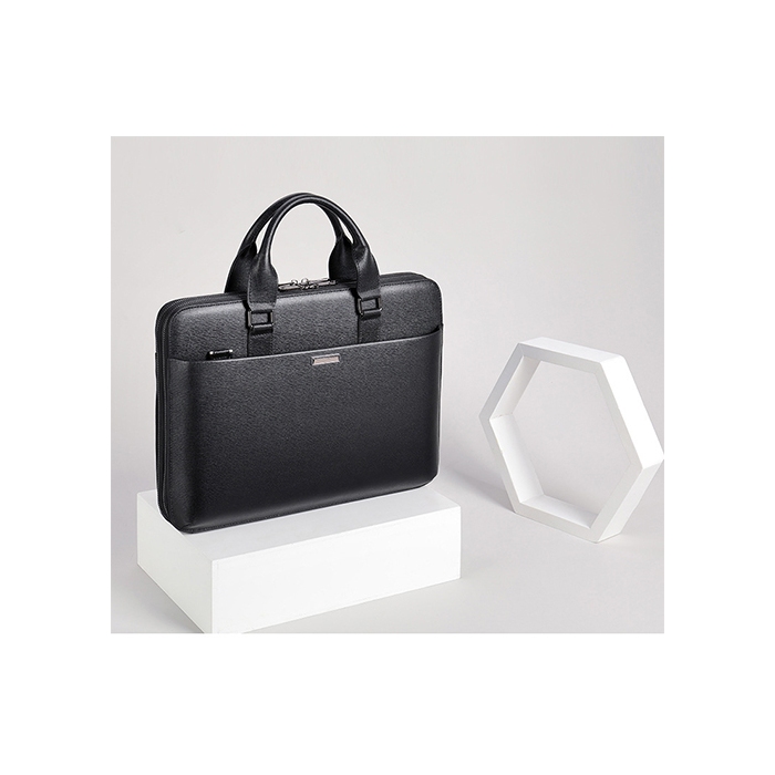 Cặp nam công sở cao cấp BHM7355 Da bò nguyên tấm. Túi xách công sở nam. Vừa laptop 14inch,phom cứng