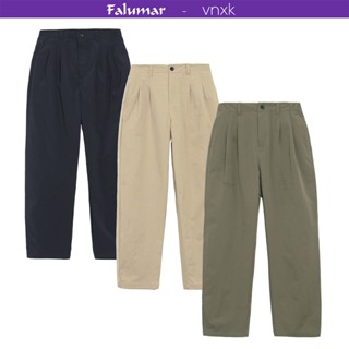  Quần Dài Xi Gió FALUMAR Dáng Baggy Ống Suông Cạp Nửa Chun Nam Nữ Unisex. Quần Dài Ống Rộng Co Giãn 