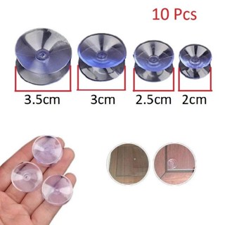 Combo 10 cốc hút kính hai mặt cố định kính mặt bàn size 30mm