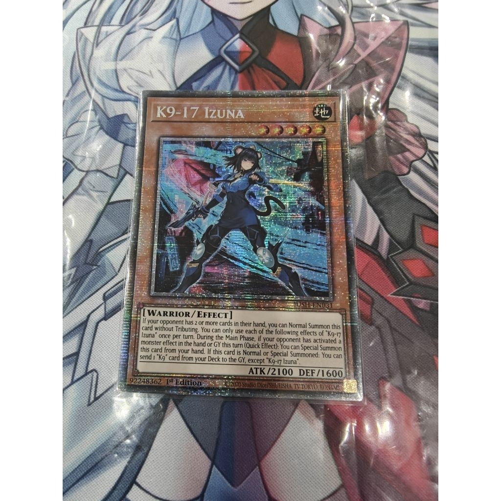 Thẻ bài TCG-UK K9-17 Izuna Starlight Rare JUSH-EN031