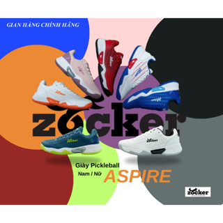 [HT] GIÀY PICKLEABLL ZOCKER ASPIRE SIÊU BỀN VÀ SIÊU ÊM. (from giày chuẩn.)