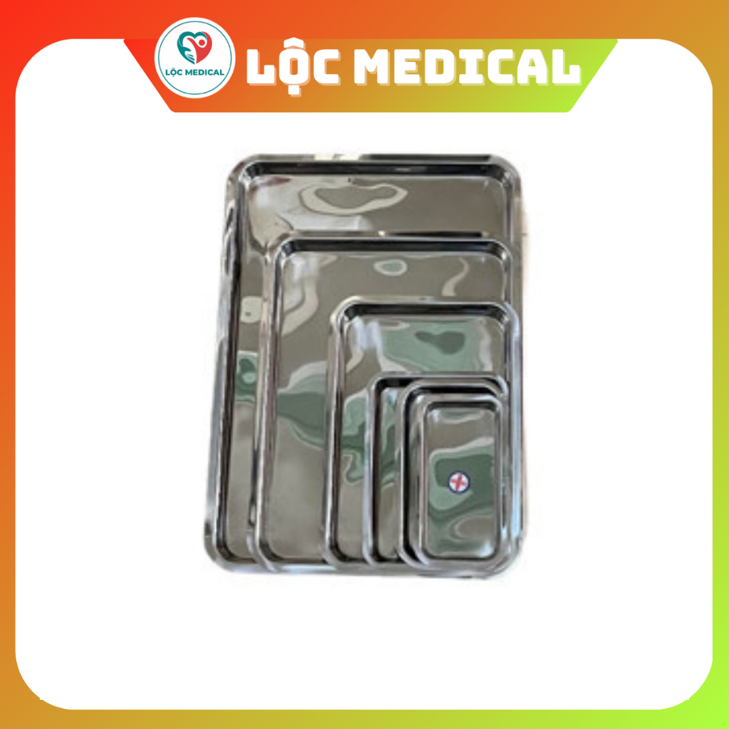 mâm inox chữ nhật 9X18X2