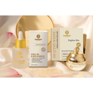 🌟Combo🌟Kem Face Lụa + Serum B5 Bamboo – Dưỡng Trắng, Phục Hồi Da