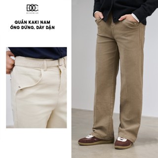  QUẦN KAKI NAM ỐNG SUÔNG ĐỘC MENSWEAR - QK37 