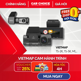  Camera Hành Trình Ô Tô VIETMAP Chính Hãng TS-2K SpeedMap M1 S860 TS-5K KC01 C9P Độ Phân Giải 2k 