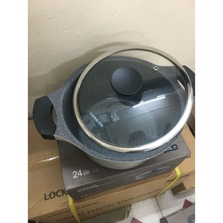 Nồi đá cao cấp 24cm Lock&lock Stone LCA6244D