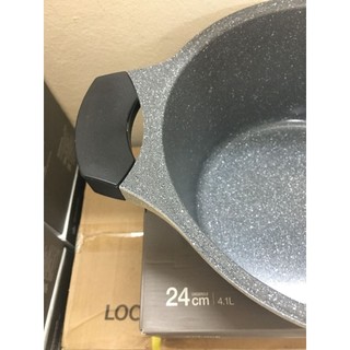 Nồi đá cao cấp 24cm Lock&lock Stone LCA6244D