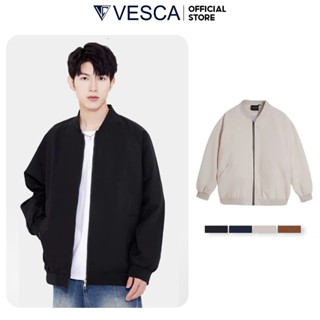 Áo Khoác Bomber Dù Hai Lớp Nam Nữ Thu Đông Cản Gió Chống Tia Uv Menwear Jacket Vesca M15
