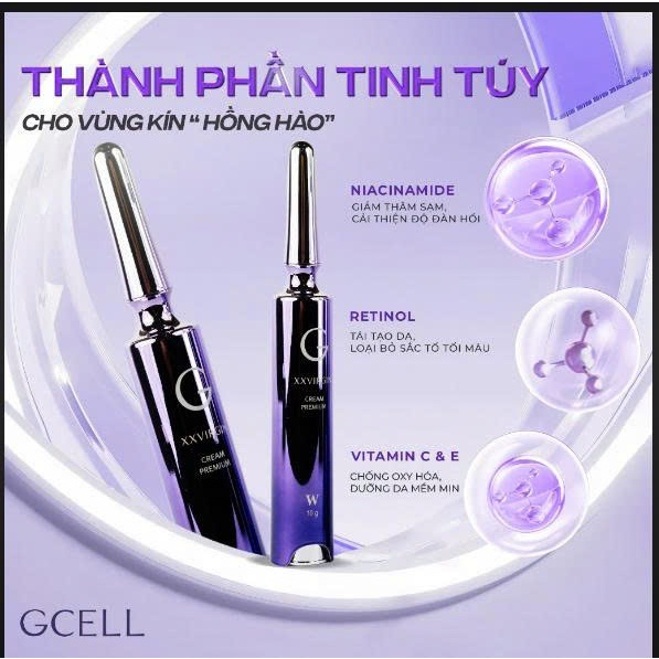 Kem dưỡng hồng Bikini - Xvirgin W GCELL