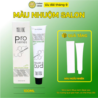  Màu nhuộm tóc  Maujune Pro collagen 100ml cho salon 
