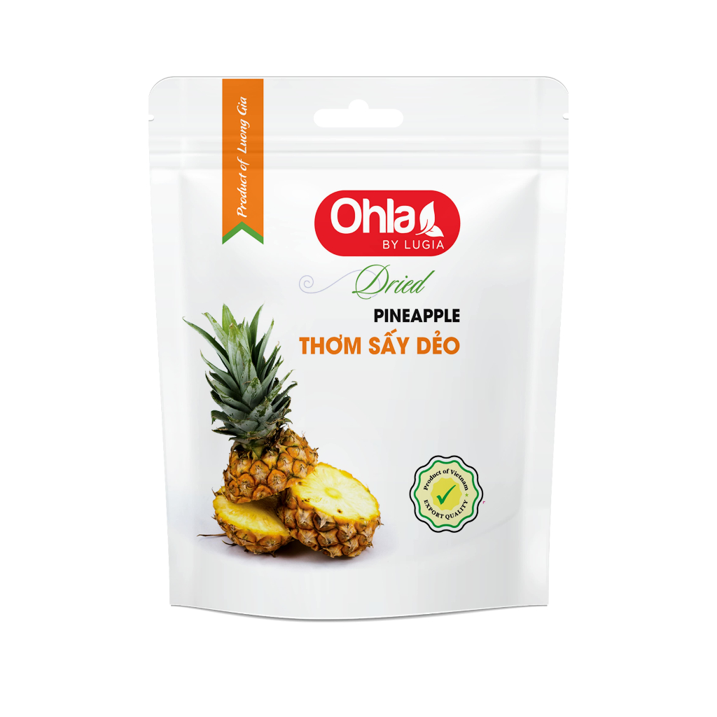 Thơm sấy dẻo Ohla - Gói 100 Gram