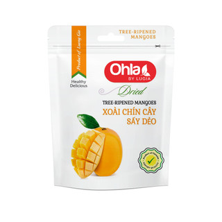 Xoài chín cây sấy dẻo ohla - gói 100 gram