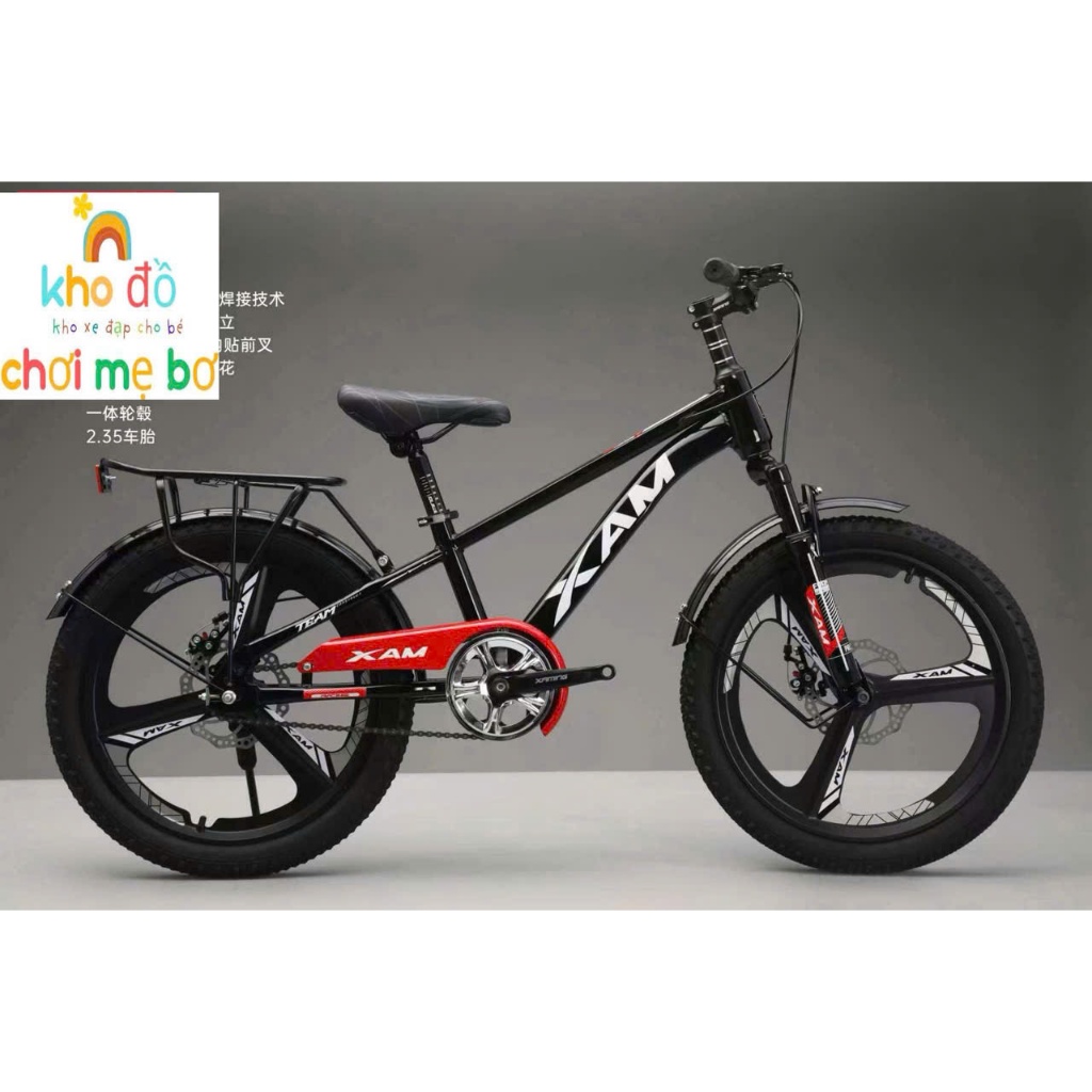 Xe đạp thể thao Xaming cho bé siêu ngầu – bánh đúc, phanh đĩa, giảm xóc – chạy êm, an toàn!