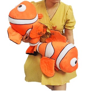 GẤU BÔNG CÁ HỀ NEMO 50CM VẢI MỊN CAO CẤP