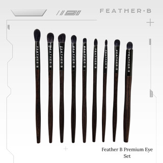 Bộ Cọ Mắt Cao Cấp Feather B 9 Cây - Premium Eye Set