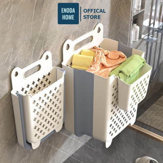  Giỏ Đựng Quần Áo Treo Tường Gấp Gọn ENODA HOME Giỏ Đựng Quần Áo Bẩn 3 Kích Thước Cho Cá Nhân Và Gia Đình Q050 