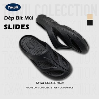  Tawii Dép bít mũi Chống Trượt giày sục EVA Dép Slide Nam Nữ Full Size Thoáng khí 