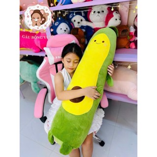  Gấu bông trái bơ dài khổng lồ 1m 