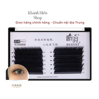 Mi Lông Vũ Trung Hoa-Kiểu Mi xéo Nối Mi Thiết Kế-Mi Đen Bắt Keo-[Giá trải nghiệm-1 tuầnn]