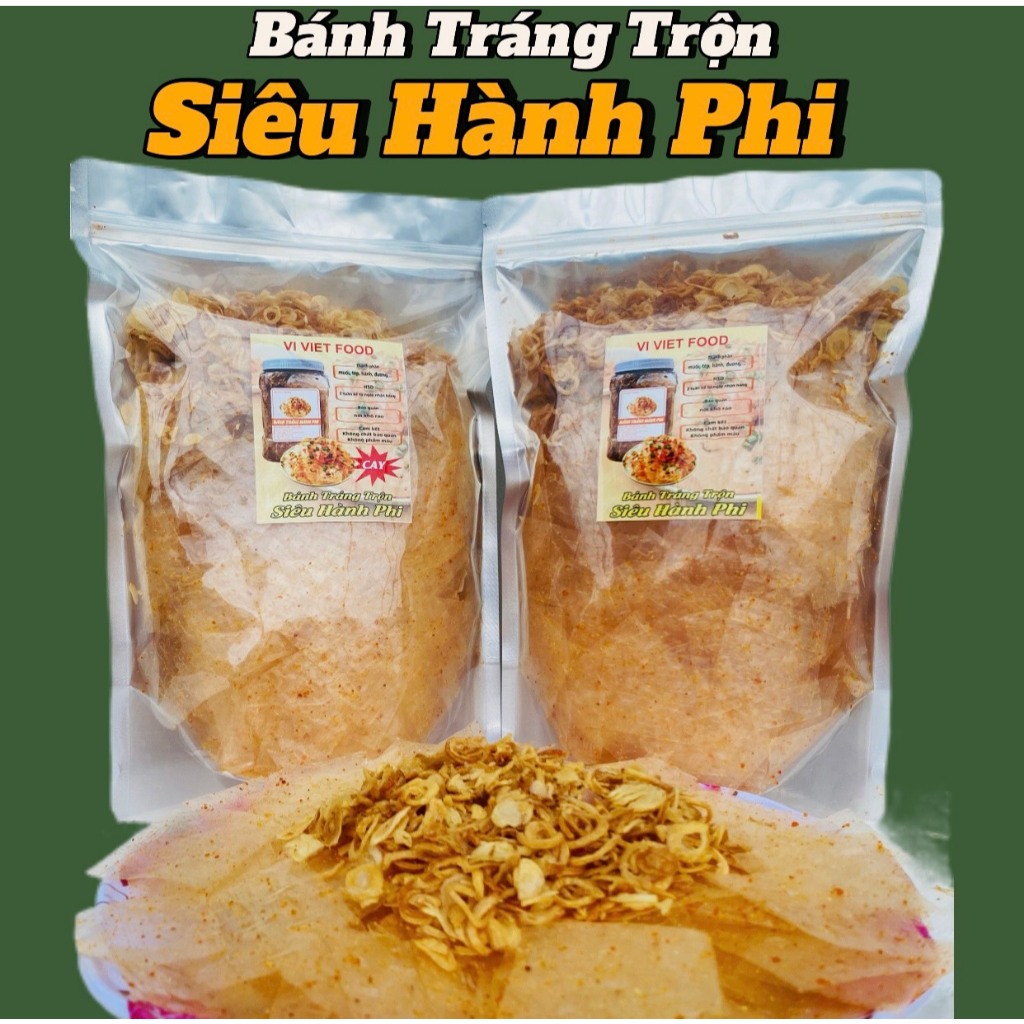 { 500GR} Bánh Tráng Trộn Siêu Hành Phi - hành phi ta loại ngon, bánh tráng Vị Việt Food